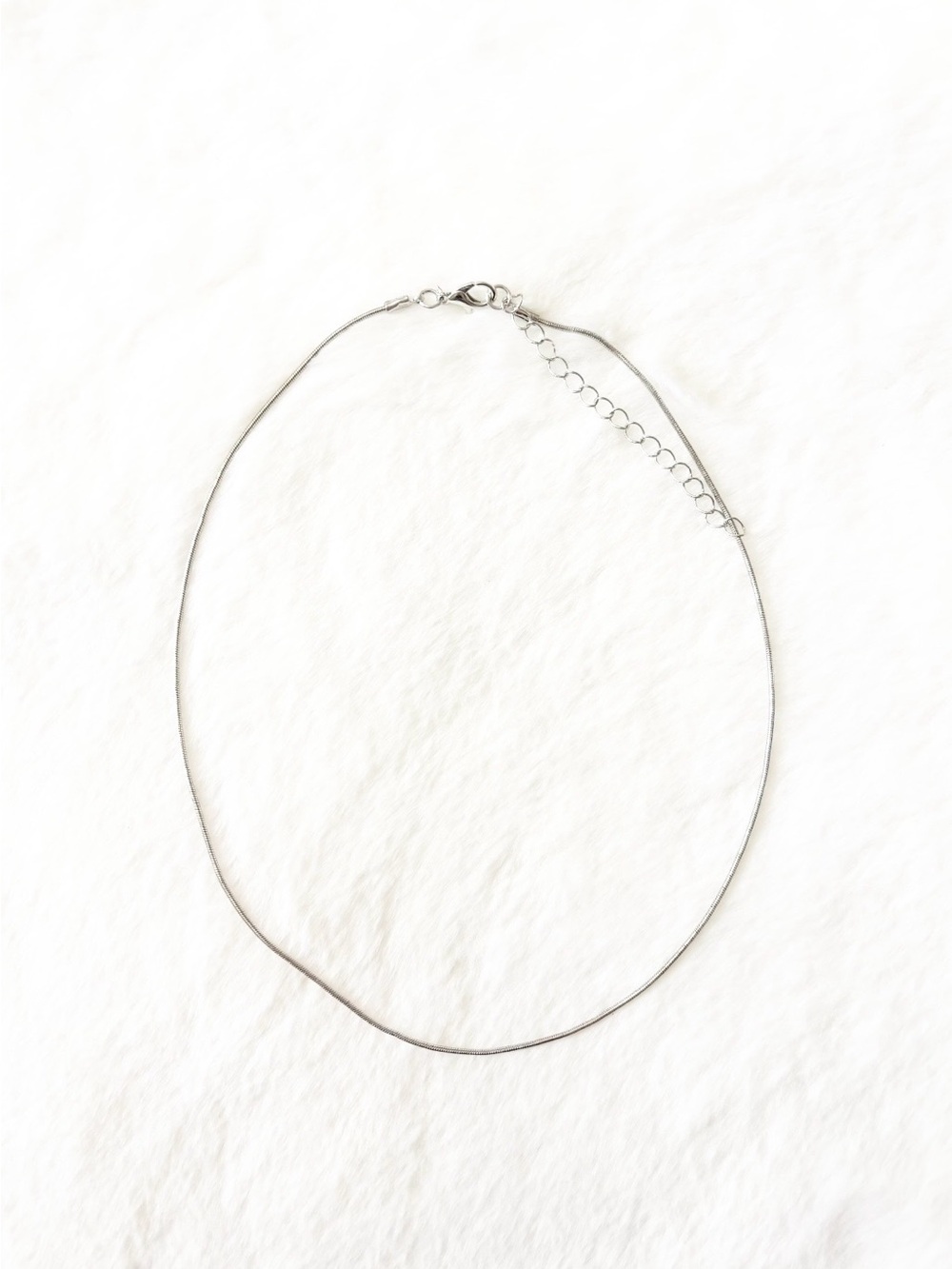 5/$15 🩷 MUST BUNDLE Minimal Silver Chain Necklace - Women